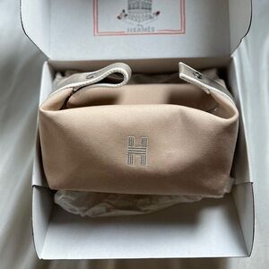 Hermès Toile Bride-A-Brac Large Travel Case